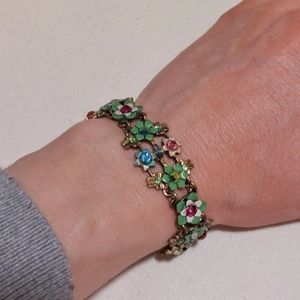 Michal Negrin vintage crystal bracelet